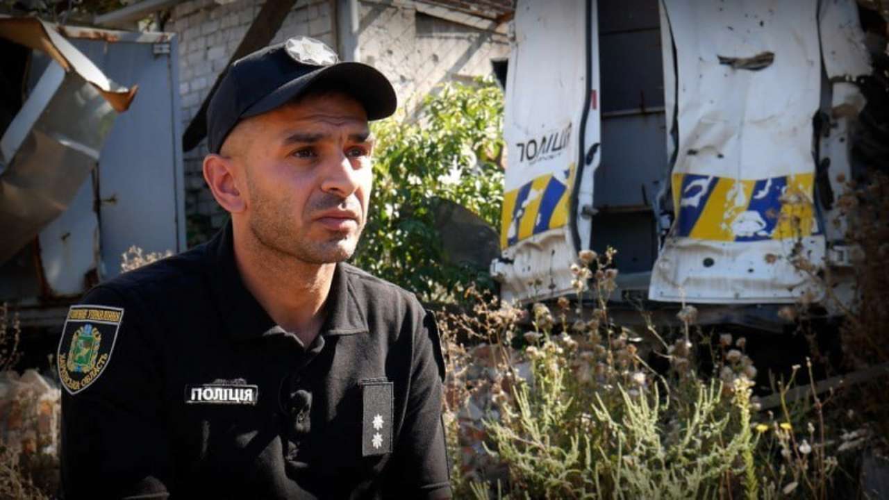 Поліцейський з Ізюма пережив страшні тортури/Фото: Нацполіція