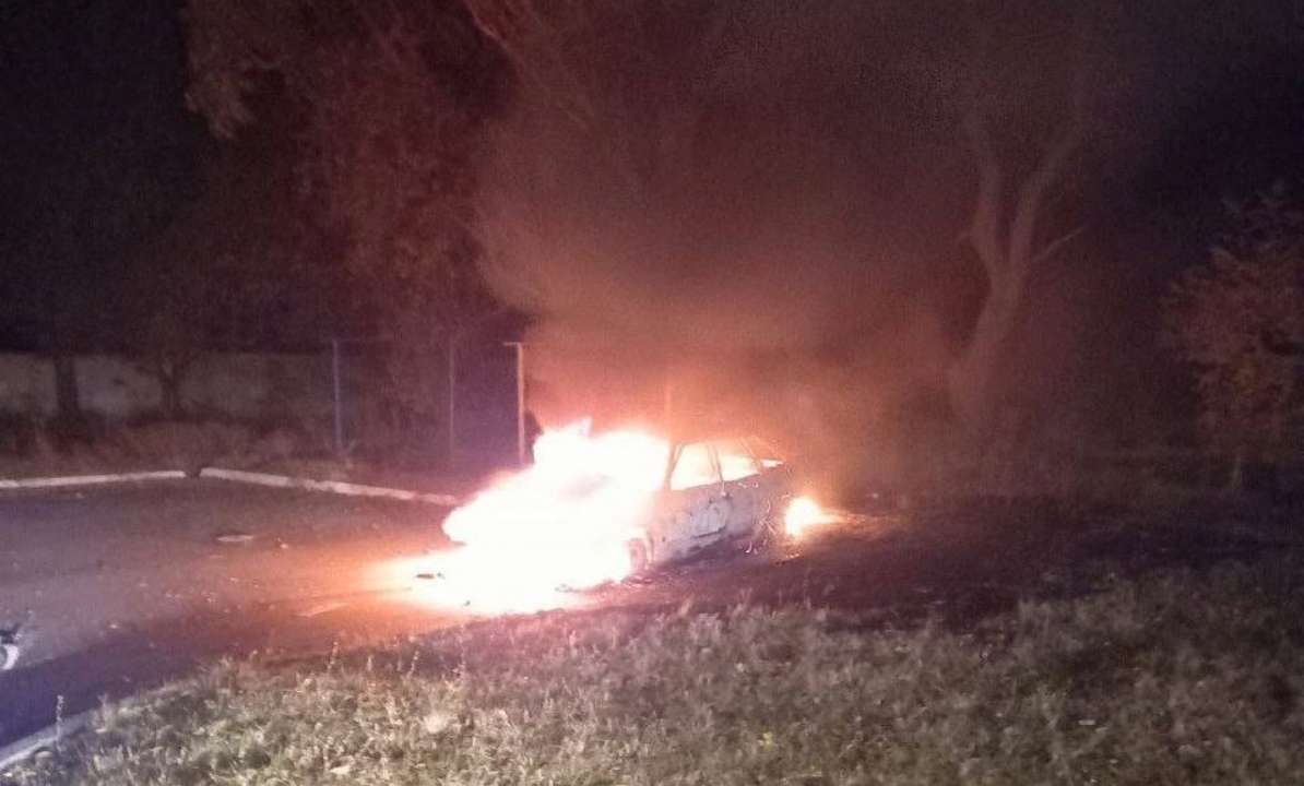 В Мелитополе партизаны взорвали авто оккупантов