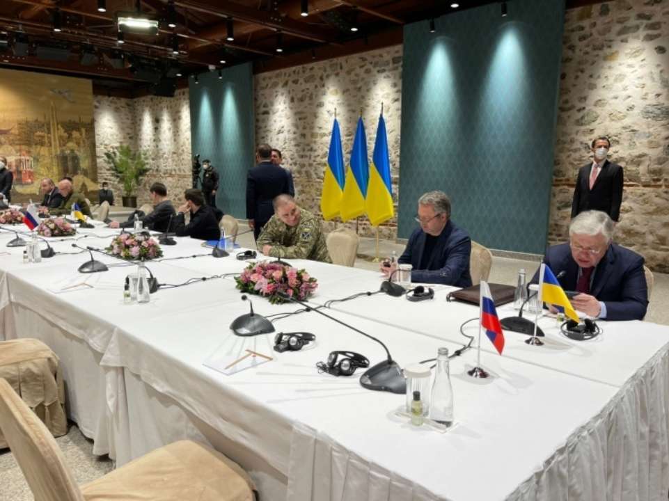 Переговори між Україною та росією у Стамбулі