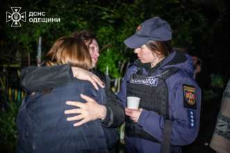 Атака Одещини 23 квітня/Фото: МВС Атака Одещини 23 квітня/Фото: МВС
