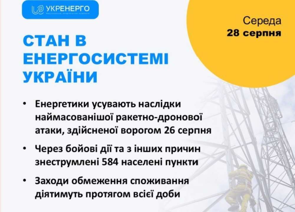 Возвращаемся к графикам стабилизационных отключений Возвращаемся к графикам стабилизационных отключений