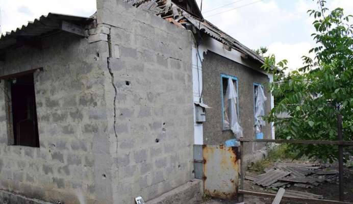 Покровськ Донецької області потрапив під обстріл окупантів/Фото: Нацполіція Покровськ Донецької області потрапив під обстріл окупантів