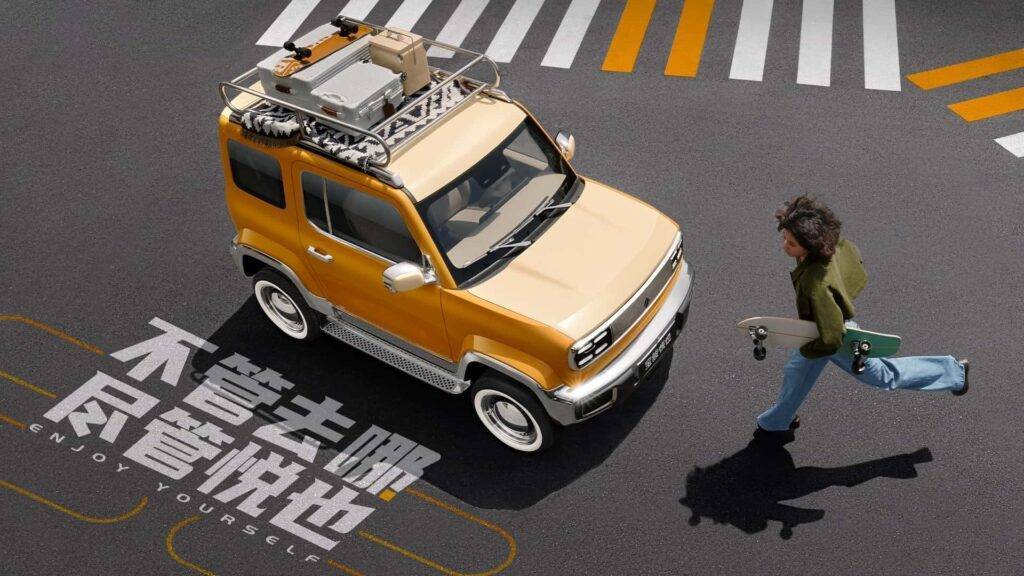 Фото: Baojun Китайцы снова впечатляют, выпустив компактный электрокроссовер Baojun Yep с минимальным ценником