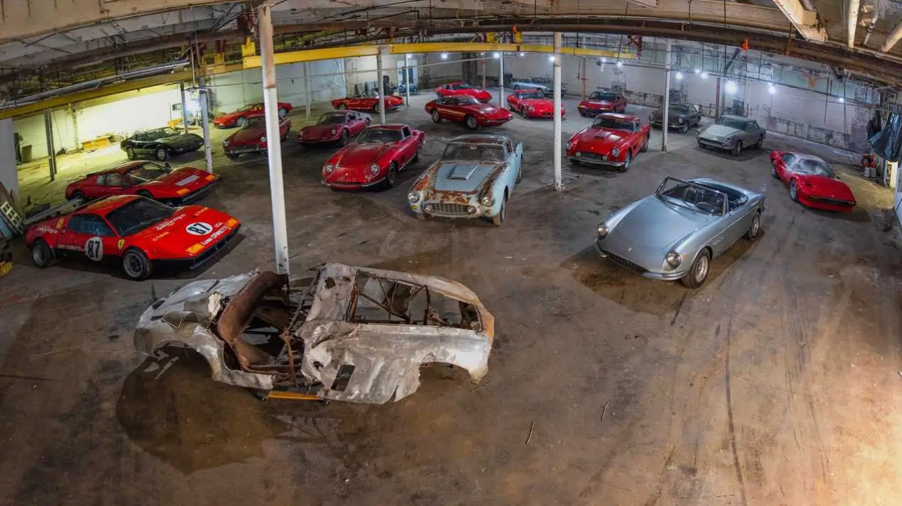 Коллекция раритетных Ferrari