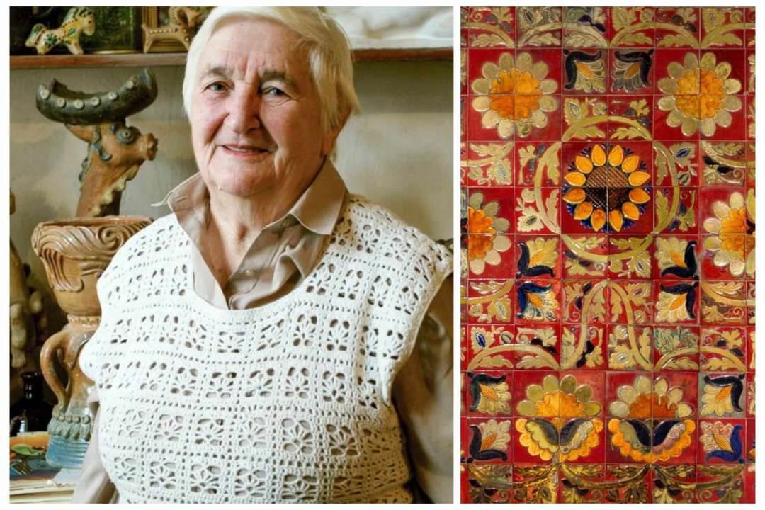 Ушла из жизни известная художница, создавшая панно в вестибюле станции метро "Крещатик"