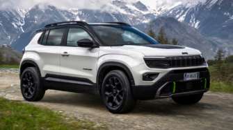 Фото: Jeep Представлено стильний і компактний повнопривідний гібрид Jeep Avenger 4xe. Фото