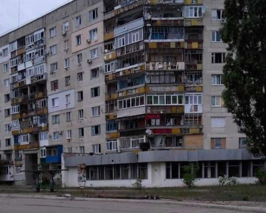 Окупанти зайшли до міста Сєвєродонецьк/Фото: Сергій Гайдай Будинок