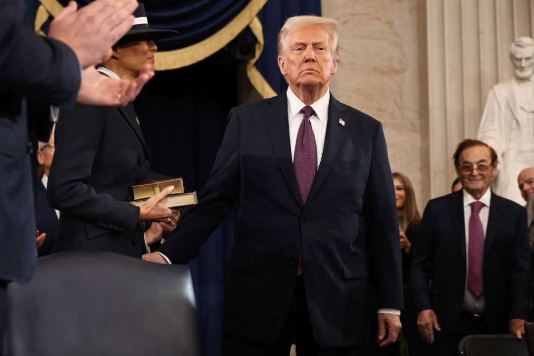 Расписание инаугурации Трампа/Фото: Chip Somodevilla/Getty Images Инаугурация Дональда Трампа: расписание и ссылка на трансляцию
