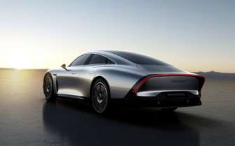 Mercedes представила унікальний електрокар з рекордним запасом ходу/Фото: Daimler Mercedes