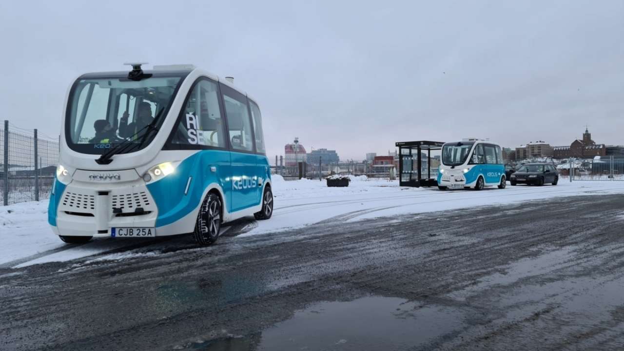 Keolis запускает новые беспилотные шаттлы