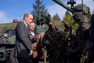 Визит принца Уильяма в Польшу 22 марта/Фото: Getty Images Визит принца Уильяма в Польшу 22 марта/Фото: Getty Images