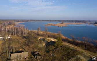 У Чорнобилі помітили всеїдного хижака/Фото: zapovidnyk2018/facebook У Чорнобилі сфотографували всеїдного хижака під час полювання на здобич