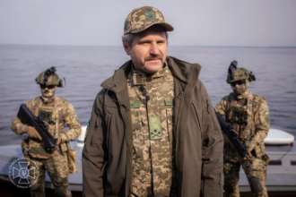 Фото: СБУ СБУ показала тестирование обновленного дрона "Sea Baby": улучшенный и еще более смертоносный (видео)