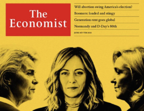 Нова обкладинка The Economist Майбутнє Європи залежить від трьох жінок і двох виборів: нова обкладинка The Economist