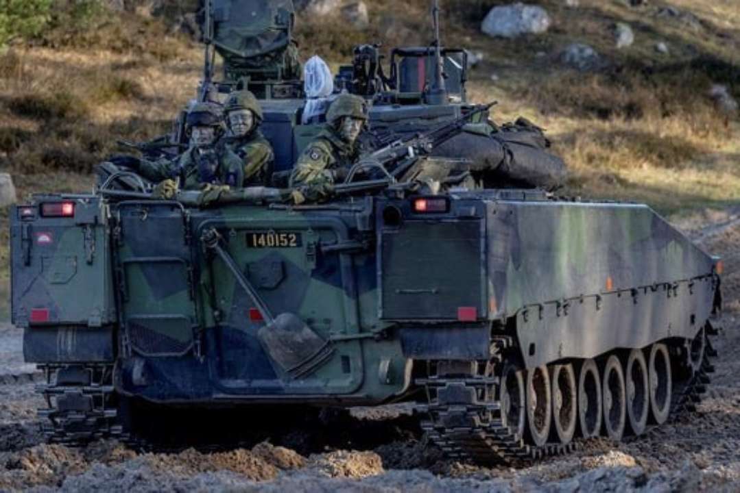 Швеция планирует разместить армейский батальон в Латвии/Фото: DeepStateUA Швеция планирует разместить армейский батальон в Латвии