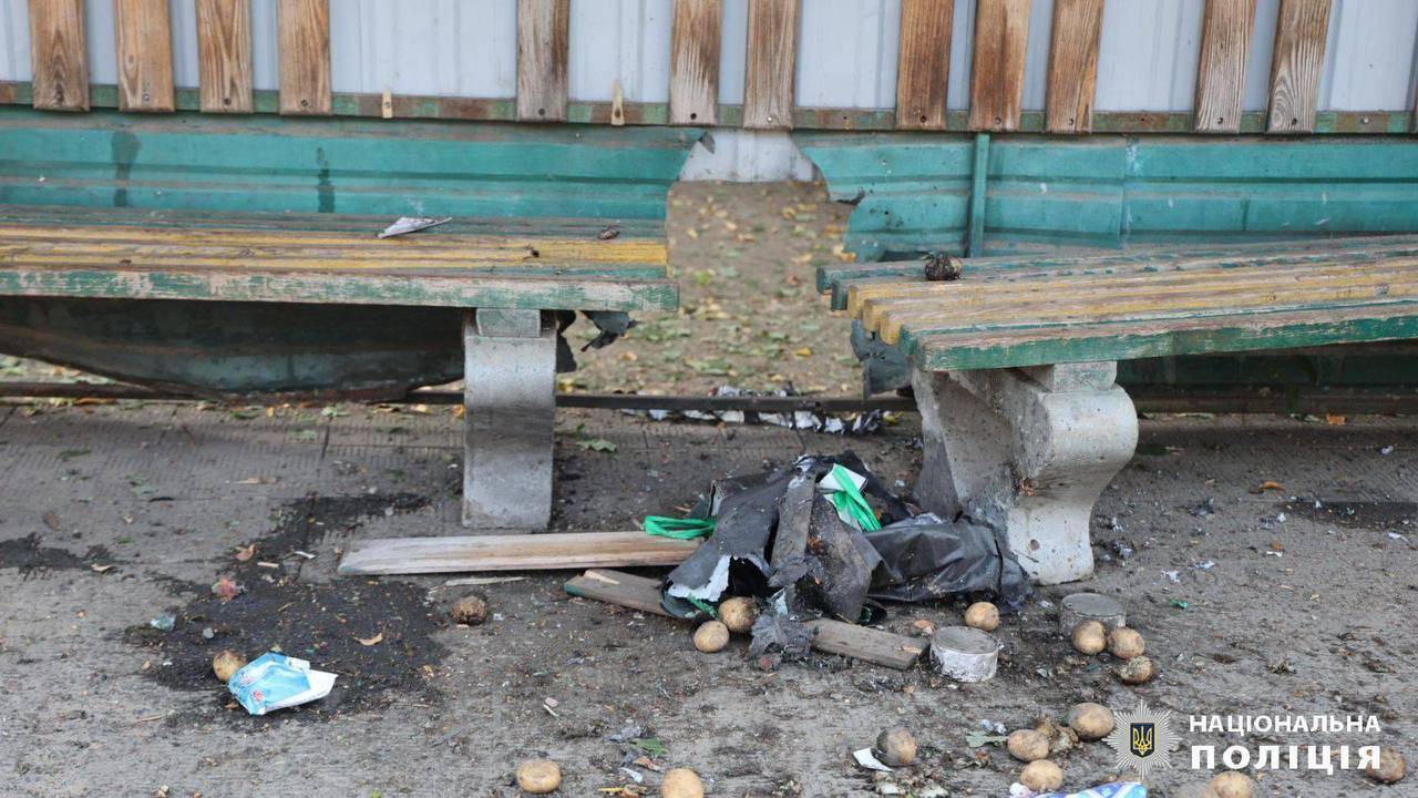 Последствия атаки Харьковской области/Фото: Нацполиция Последствия атаки Харьковской области/Фото: Нацполиция