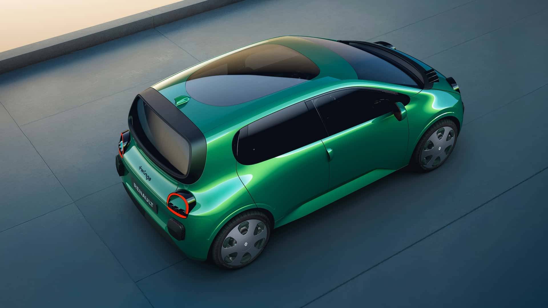 Фото: Renault Ретро-симпатюля: Renault показала интерьер электрического Twingo. Фото