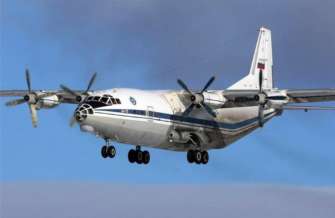Авіакатастрофа Ан-12 у Росії: загинули українці/Фото: Twitter/@oldLentach Літак