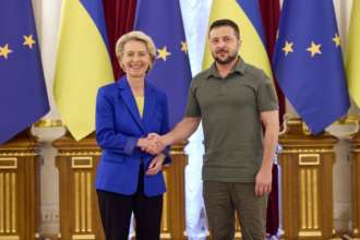 Фото: Офіс президента Зеленський та голова Єврокомісії