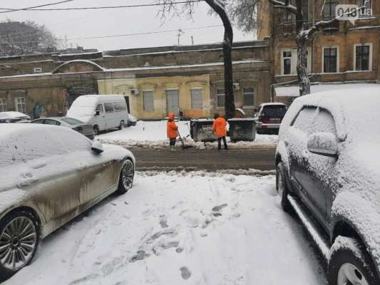Наслідки негоди в Одесі. Фото Наслідки негоди в Одесі. Фото