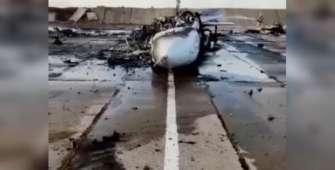 У Пентагоні відповіли, чи надавали зброю, яку застосували для удару по аеродрому в Криму. Фото: Focus Новофедорівка Крим аеродром