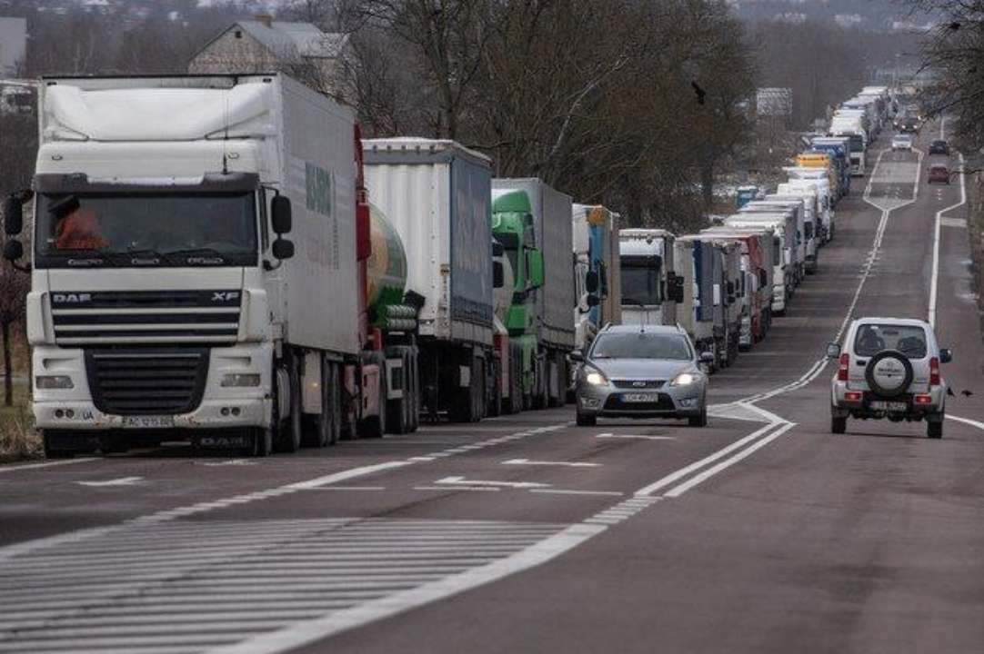 Польські перевізники планують відновити блокування кордону з Україною/Фото: DeepStateUA Польські перевізники планують нові протести на кордоні з Україною