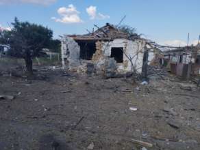 Наслідки обстрілів Херсонщини/Фото: Олександр Прокудін Наслідки обстрілів Херсонщини/Фото: Олександр Прокудін