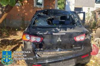 У Харківській області обстріляли авто судді Верховного суду. Фото: Харківська обласна прокуратура Леонід Лобойка
