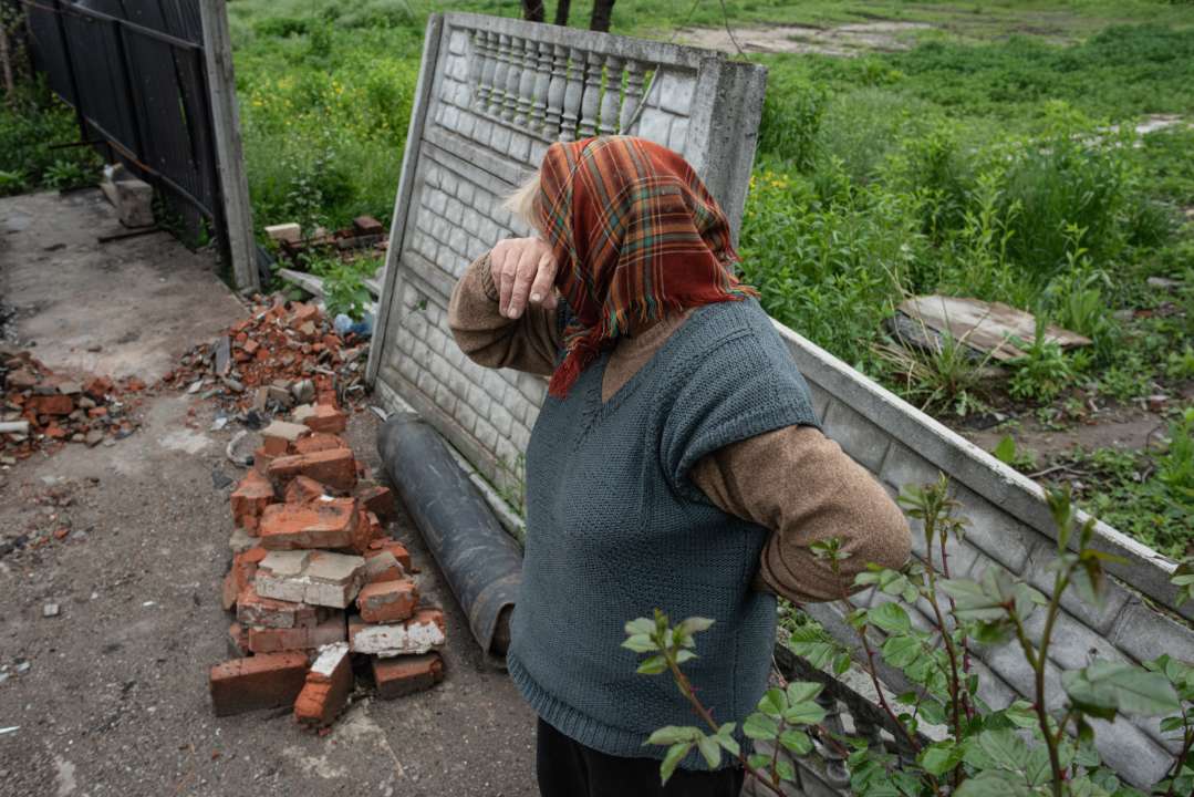 В оккупированном Мариуполе начали начислять пенсии в рублях /Фото: Getty Images Женщина