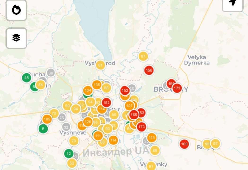 стан повітря київ
