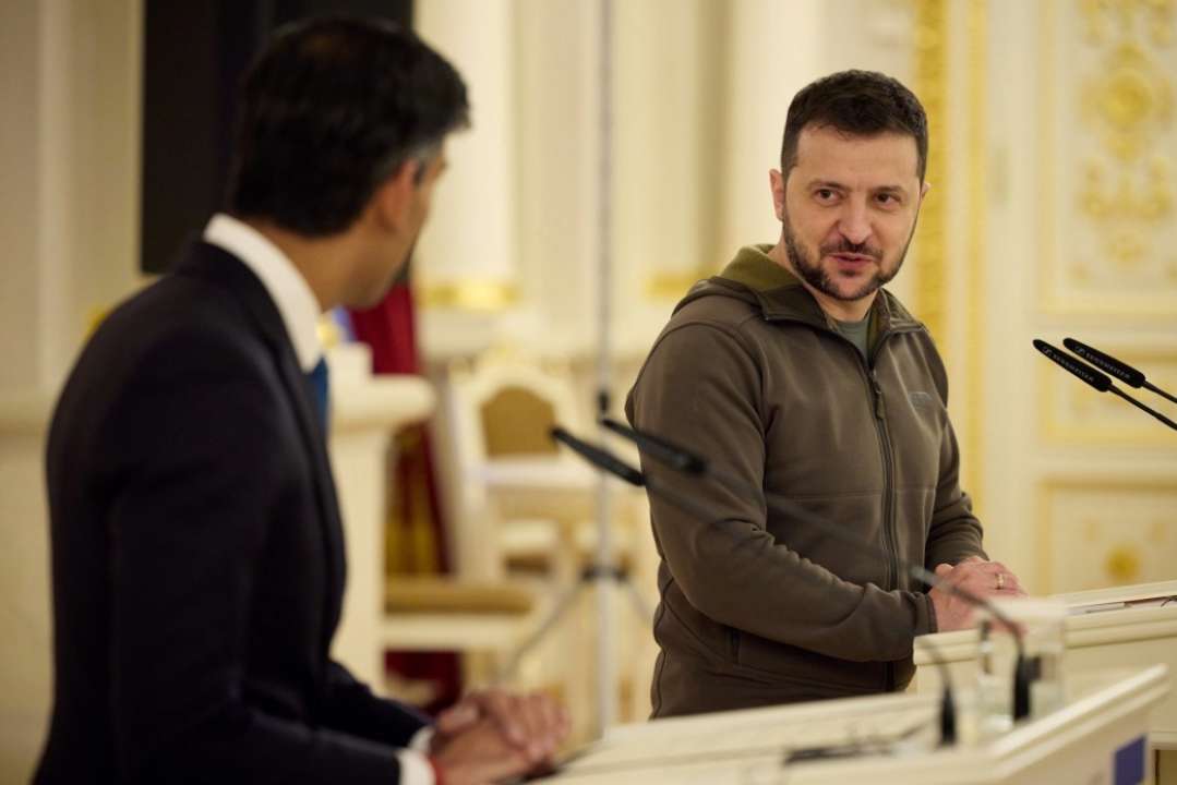 Зеленський закликав Європу зберегти єдність/Фото: Офіс президента Лінія фронту в Україні стала лінією боротьби Європи за себе – Зеленський