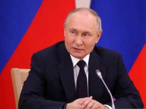 Путин провел пресс-конференцию / Фото: Getty Images Путин пообещал победу России в войне