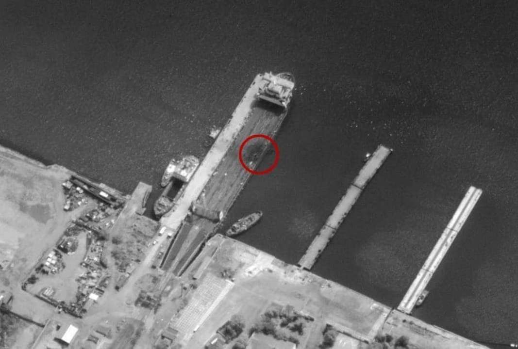 Генштаб: Сили оборони України ракетами ATACMS успішно уразили поромну переправу противника у Криму