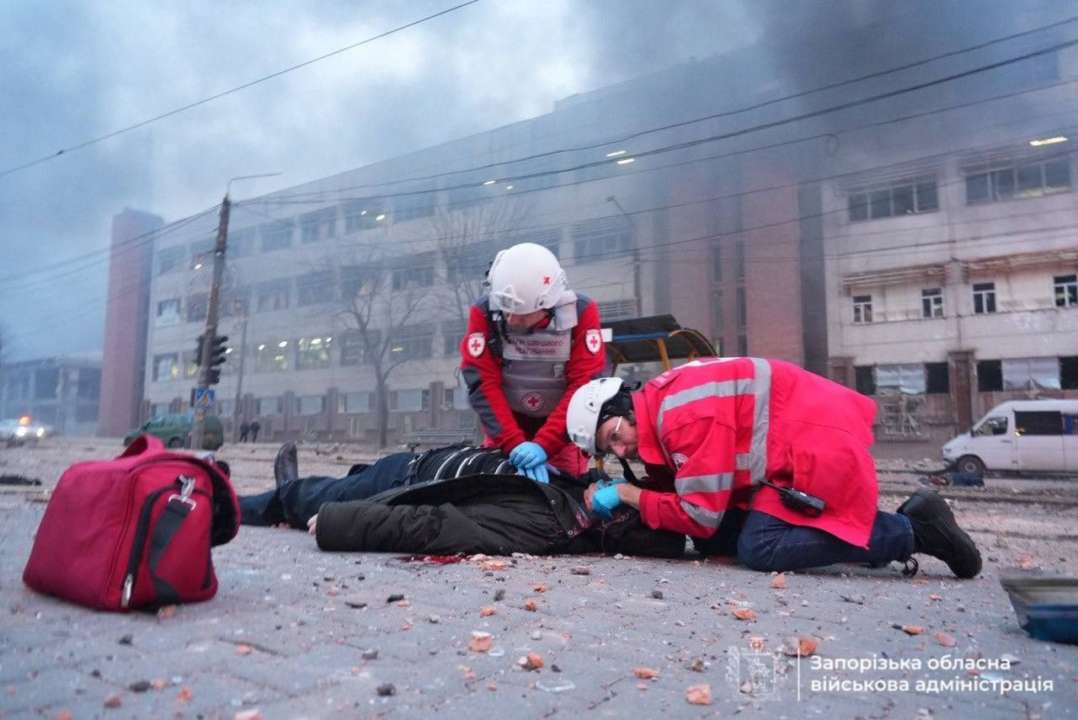 Глава МЗС Чехії відреагував на авіаудар рф по Запоріжжю/Фото: Запорізька ОВА