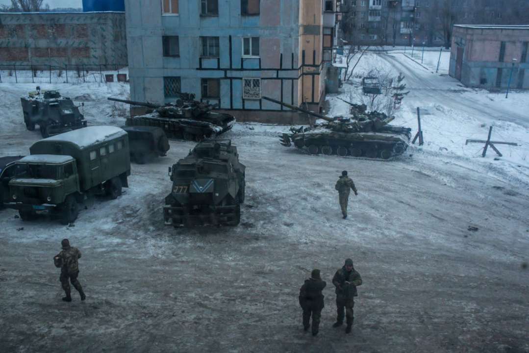 В Сумах задержана техника российских боевиков/Фото: Getty Images В Сумах военные задержали технику российских террористов