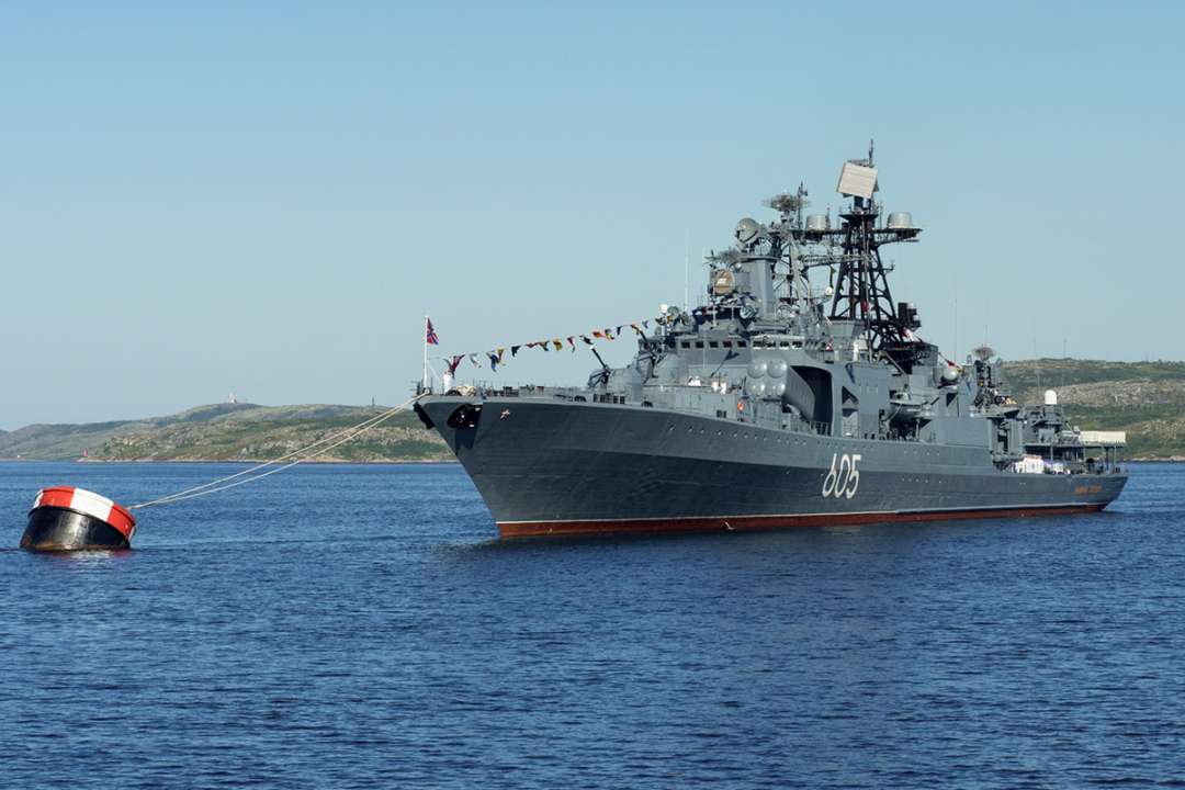 У Баренцевому морі загорівся російський корабель "Адмірал Левченко"/Фото: Wikipedia У Баренцевому морі загорівся російський корабель "Адмірал Левченко"/Фото: Wikipedia