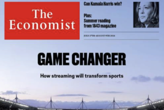 Новий кавер The Economist про стрімінг спорту Новий кавер The Economist про стрімінг спорту