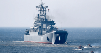 У Середземному морі на бойовому чергуванні 2 кораблі рф У Середземному морі на бойовому чергуванні 2 кораблі рф