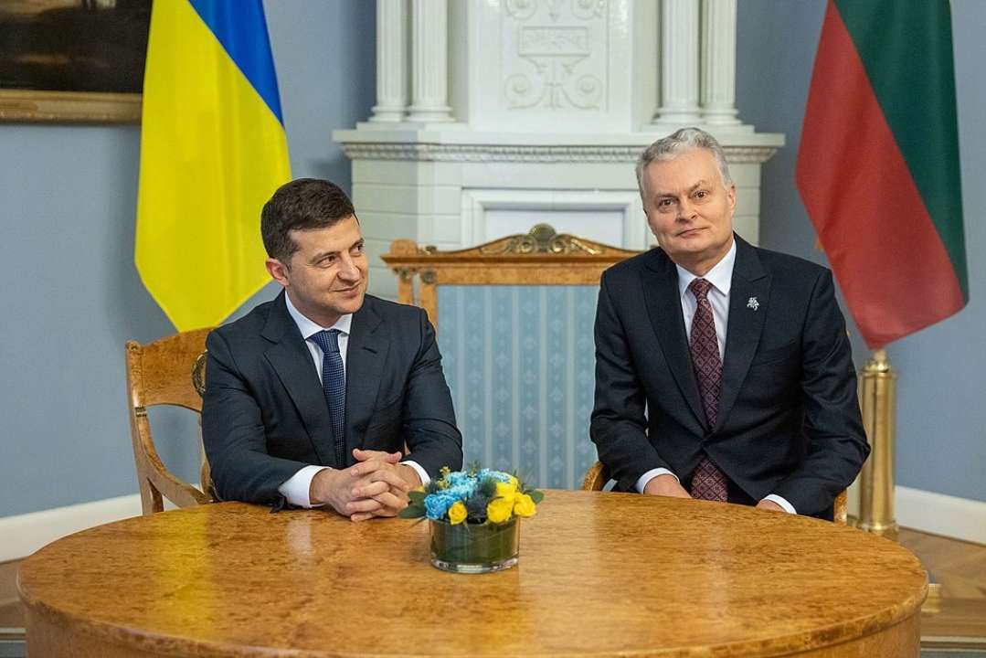 Фото: Офіс Президента В Україну прибуває президент Литви для зустрічі із Зеленським