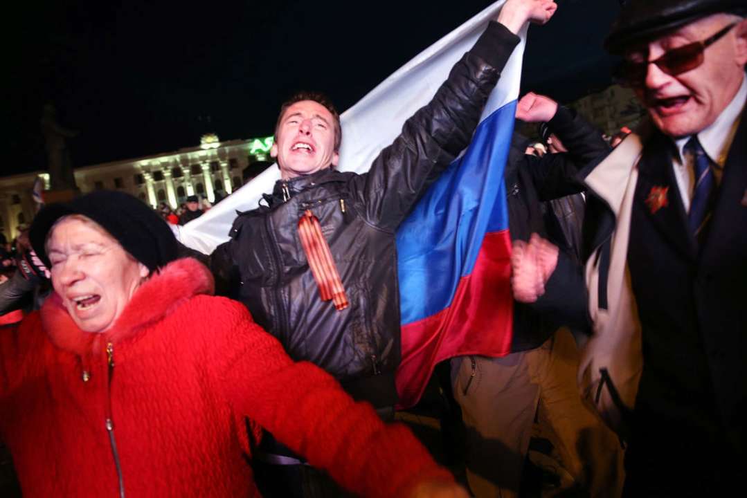 Окупанти хочуть проголосити "Херсонську народну республіку"/Фото: Getty Images Окупанти хочуть проголосити "Херсонську народну республіку"