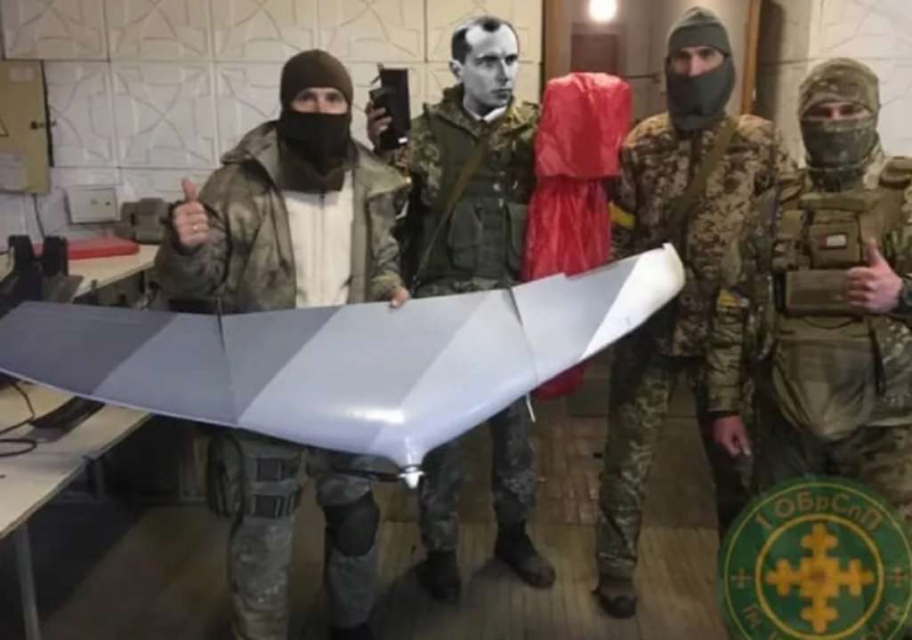 Защитники поймали БПЛА оккупантов