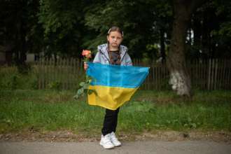 В Украине из-за войны пострадали 968 детей/Фото: Getty Images Девочка