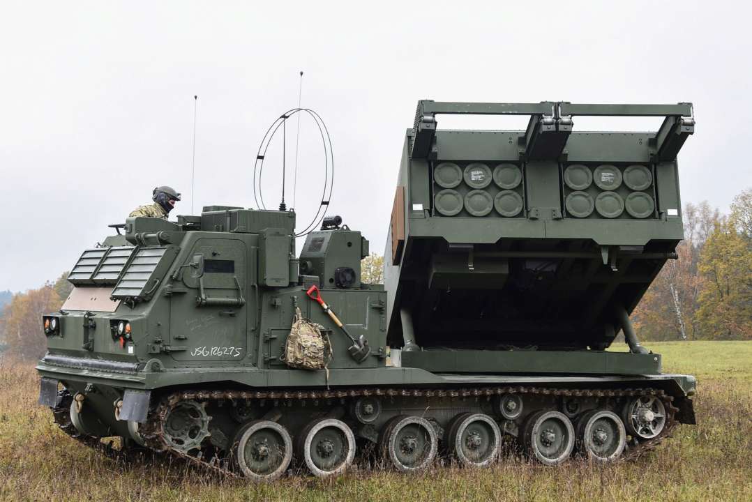 Немецкие дальнобойные РСЗО MARS II уже в Украине/Фото: Алексей Резников Немецкие дальнобойные РСЗО MARS II уже в Украине/Фото: Алексей Резников