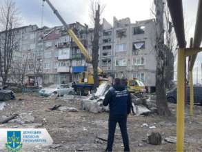 Последствия атаки Мирнограда/Фото: Офис Генпрокурора/Вадим Филашкин Последствия атаки Мирнограда/Фото: Офис Генпрокурора/Вадим Филашкин