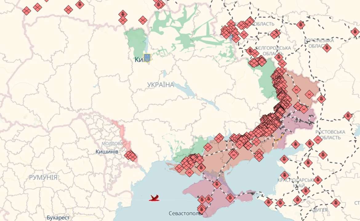 Российские террористы оккупировали еще несколько сел в Курахово и Покровске оккупированные териториии карта 2024