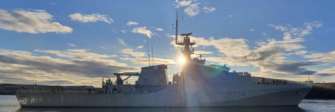 Фото: HMS TRENT Корабель британського флоту увійшов в Чорноморську акваторію
