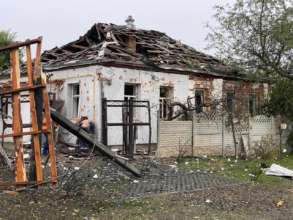 росіяни вдарили по Дергачах на Харківщині/Фото: synegubov росіяни скинули КАБ на Дергачі: поранено 10 людей