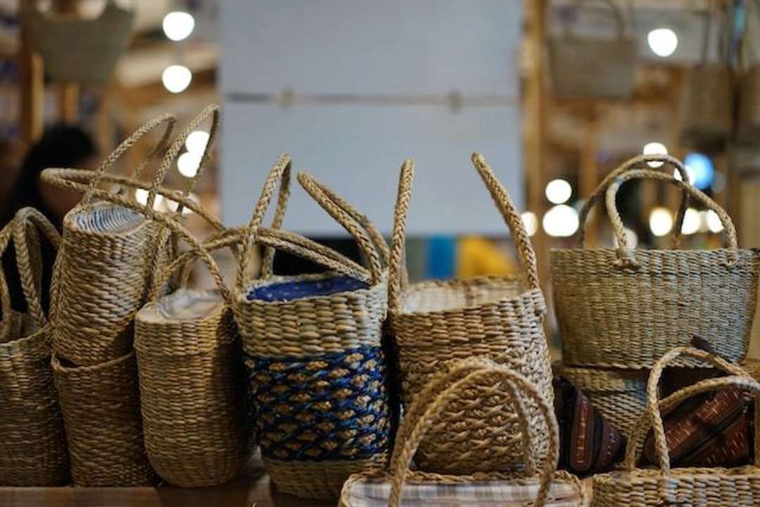 Плетені корзини