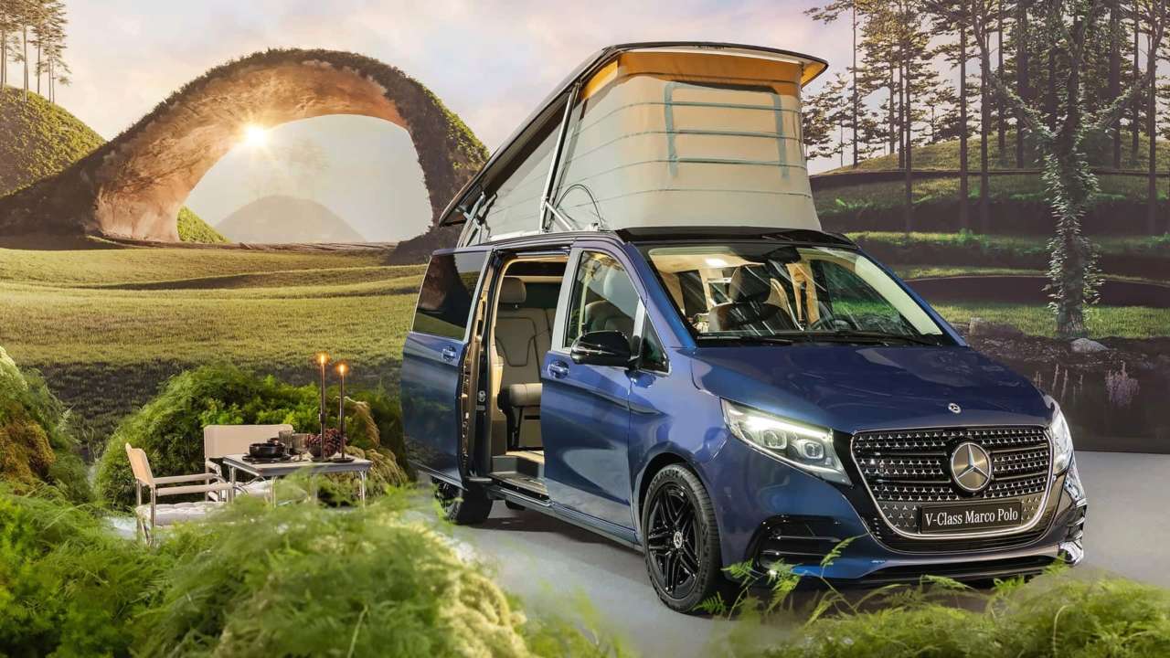 Mercedes показала обновленный дом на колесах Marco Polo/Фото: Mercedes Mercedes Marco Polo