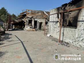 Наслідки атаки Харківщини/Фото: Нацполіція Наслідки атаки Харківщини/Фото: Нацполіція